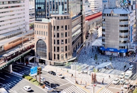 都市景観大賞の都市空間部門で特別賞に輝いた阪急神戸三宮駅周辺地区＝神戸市中央区（阪急阪神不動産提供）