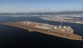 神戸空港＝２０２２年１月、神戸市中央区神戸空港１
