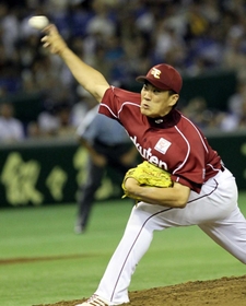 楽天の先発・田中将大投手＝２０１１年７月２０日