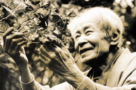「日本の植物学の父」と称される牧野富太郎（高知県立牧野植物園提供）