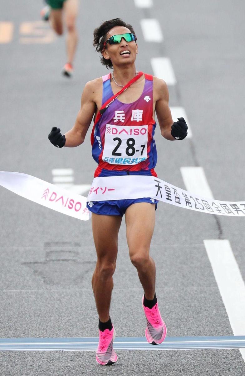神戸新聞next スポーツ アンカー延藤潤 屈指の シルバーコレクター 都道府県対抗男子駅伝