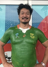 Ｗ杯を制した南アフリカのジャージー