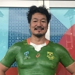 Ｗ杯を制した南アフリカのジャージー