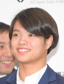 東京五輪柔道代表に決定した女子５２キロ級・阿部詩＝２７日午後、東京都文京区の講道館（撮影・堀内翔）