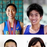 （左上から時計回りに）高良彩花、田村和希、秦澄美鈴、執行大地