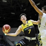 １月にＢリーグデビューを果たした宇都宮のテーブス海。１年延期された東京五輪への思いも強い＝宇都宮市体育館（（Ｃ）ＴＯＣＨＩＧＩ　ＢＲＥＸ　ＩＮＣ．）