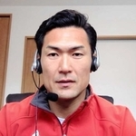 オンラインで取材に応じるラグビー元日本代表で京産大の伊藤鐘史監督