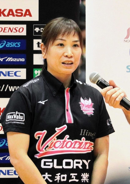 V1姫路・竹下前監督「共に成長した4年間」 初の監督業を V1姫路・竹下前監督「共に成長した4年間」 初の監督業を