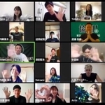 ファン感謝祭で今季を振り返るＢ２西宮のメンバーら（西宮ユーチューブチャンネルより）