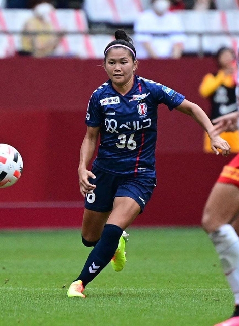 ＩＮＡＣ神戸-浦和　４年ぶりにＩＮＡＣ神戸に復帰した川澄奈穂美＝ノエビアスタジアム神戸（撮影・秋山亮太）