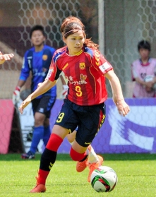 ＩＮＡＣ神戸に復帰する川澄奈穂美＝２０１５年５月撮影