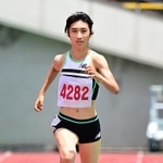 兵庫陸上競技選手権女子８００メートル　２分４秒６６の兵庫新記録で優勝した田中希実（２０２０年７月撮影）