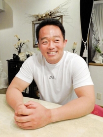 初優勝したラグビーの全国大学選手権を振り返る天理大の松岡大和主将＝神戸市北区