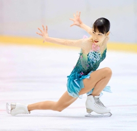 フィギュア成年女子　４位の三原舞依のフリー（代表撮影）