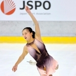 フィギュア成年女子　ＳＰで首位の兵庫・坂本花織（代表撮影）