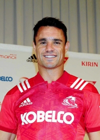 ラグビー元NZ代表のダン・カーター引退 トップリーグ神鋼でも活躍
