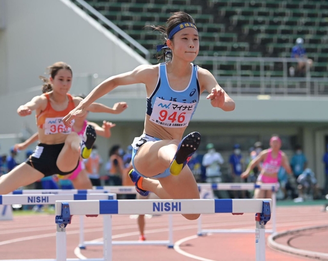 インターハイ＞陸上 佐藤が2位 女子走り幅跳び | スポーツ | 神戸新聞NEXT