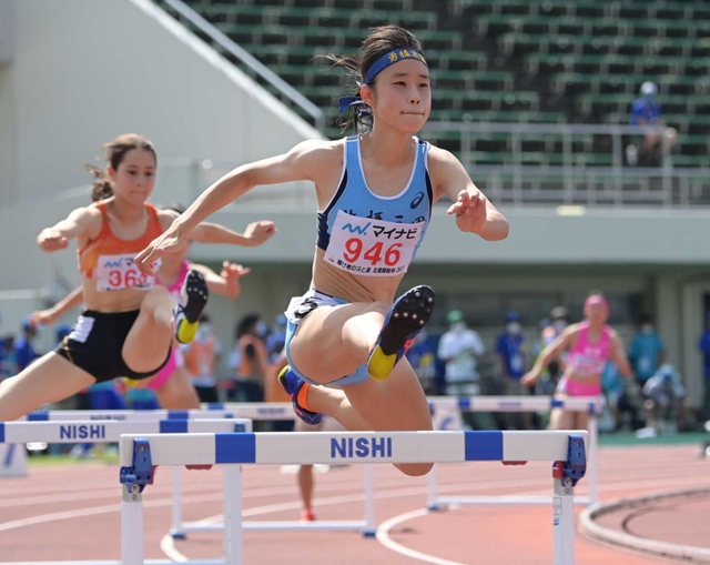インターハイ＞陸上 内藤、準決勝で会心レースも決勝で失速5位 女子