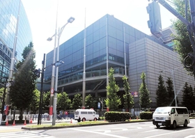 東京五輪重量挙げ会場の東京国際フォーラム＝東京都千代田区丸の内３