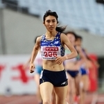 ６月の日本選手権女子１５００メートル決勝で２連覇を達成した田中希実＝大阪市のヤンマースタジアム長居