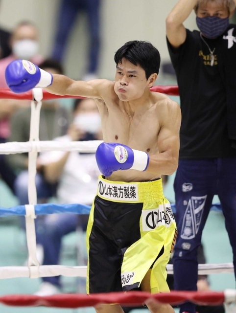 ６年ぶりの復帰戦で敗れた大場浩平。再起を誓い、トレーニングを再開した＝２０２０年９月２６日、神戸市立中央体育館