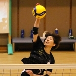 Ｖリーグ開幕に向け調整する久光の石井優希＝神戸市西区の久光体育館