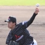 三菱重工Ｗｅｓｔのエース森翔平＝９月２７日、大阪シティ信用金庫スタジアム