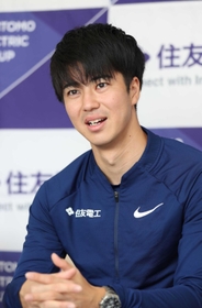 パリ五輪での活躍を目標に掲げ、進化を誓う多田修平＝伊丹市瑞ケ丘、住友総合グラウンド（撮影・大森　武）