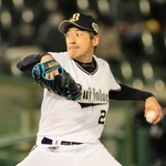 １１回に登板し、ヤクルトの村上を抑えたオリックス・能見（撮影・鈴木雅之）