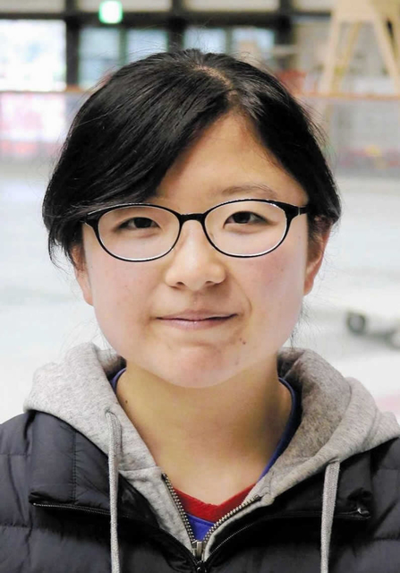 ショートトラックの山名里奈（資料写真）