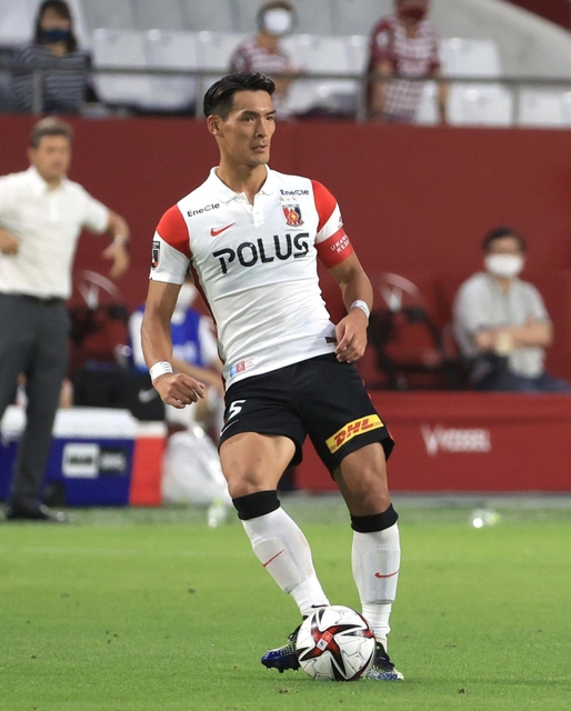 Ｊ１神戸への加入が確実となった浦和・槙野智章＝６月６日、ノエビアスタジアム神戸