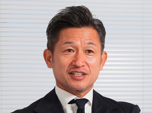 横浜ＦＣの三浦知良
