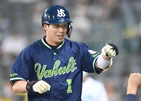山田哲人二塁手（ヤクルト）