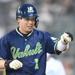 山田哲人二塁手（ヤクルト）