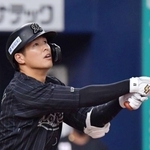 中村奨吾二塁手（ロッテ）