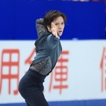 男子ＳＰ　安定感のある演技をする宇野昌磨＝さいたまスーパーアリーナ（撮影・吉田敦史）