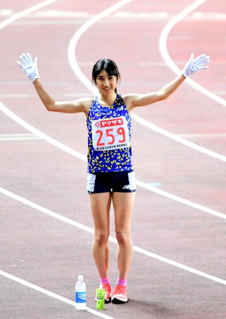 兵庫勢として初の１区区間賞なるかに注目が集まる田中希実（撮影・中西幸大）