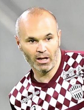Ｊ１ヴィッセル神戸のイニエスタ