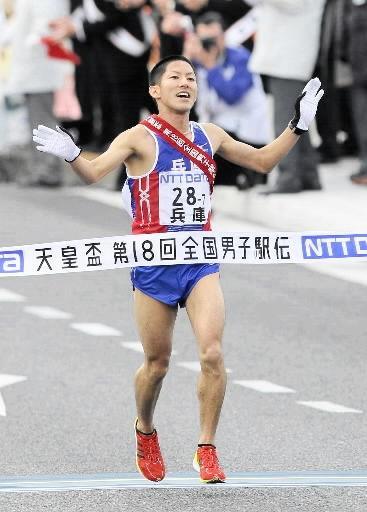 ２０１３年に初の２連覇を達成した兵庫のアンカー北村聡