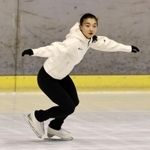２度目の五輪に向けた練習を公開した坂本花織＝１１日午前、神戸市中央区、市立ポートアイランドスポーツセンター（代表撮影）