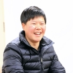 初優勝したアジア太平洋女子アマチュア選手権を振り返る東北福祉大１年の橋本美月＝滝川第二高校