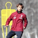 インサイドハーフへの挑戦もにらみ、新天地で高みを目指す神戸のＭＦ汰木＝和歌山県上富田スポーツセンター（ｃ）ＶＩＳＳＥＬ　ＫＯＢＥ