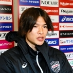 地元関西での活躍を誓う神戸のＭＦ扇原＝神戸市西区、いぶきの森球技場ⓒＶＩＳＳＥＬ　ＫＯＢＥ