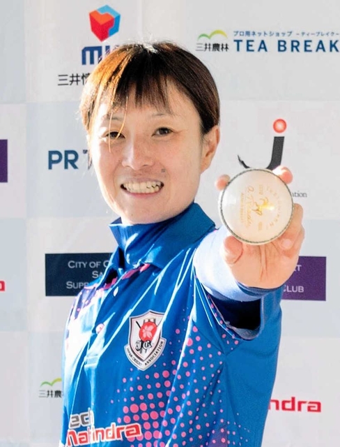 「もっとうまくなれる」。４０歳を迎えても向上心は衰えない＝日本クリケット協会提供