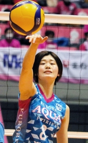 バレー女子Ｖ１・道下ひなの