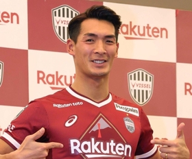 ヴィッセル神戸のＤＦ槙野智章＝１月１６日、神戸市内
