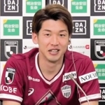 オンラインで開幕戦への意気込みを語る神戸のＦＷ大迫