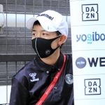 ＷＥリーグの試合運営に携わるＩＮＡＣ神戸の京川舞＝２０２１年９月２６日、堺市立サッカーナショナルトレーニングセンター