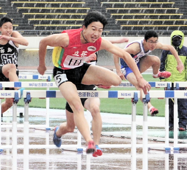 陸上・兵庫県中学生記録会 男子共通3000メートルで新妻昂が大会新