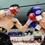 復帰戦を勝利で飾った山中竜也（撮影・鈴木雅之）